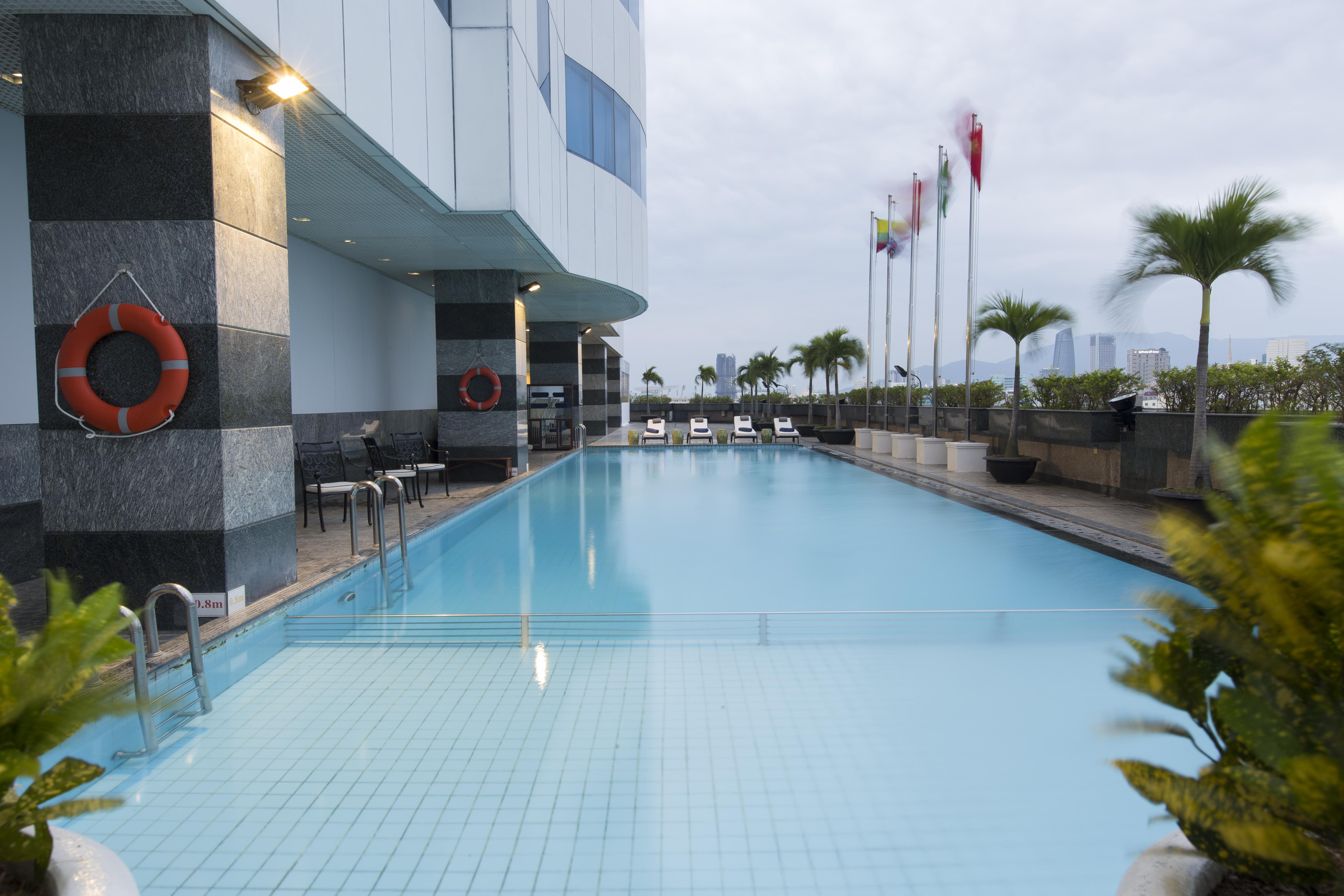 Muong Thanh Luxury Song Han Hotel Da Nang Bagian luar foto