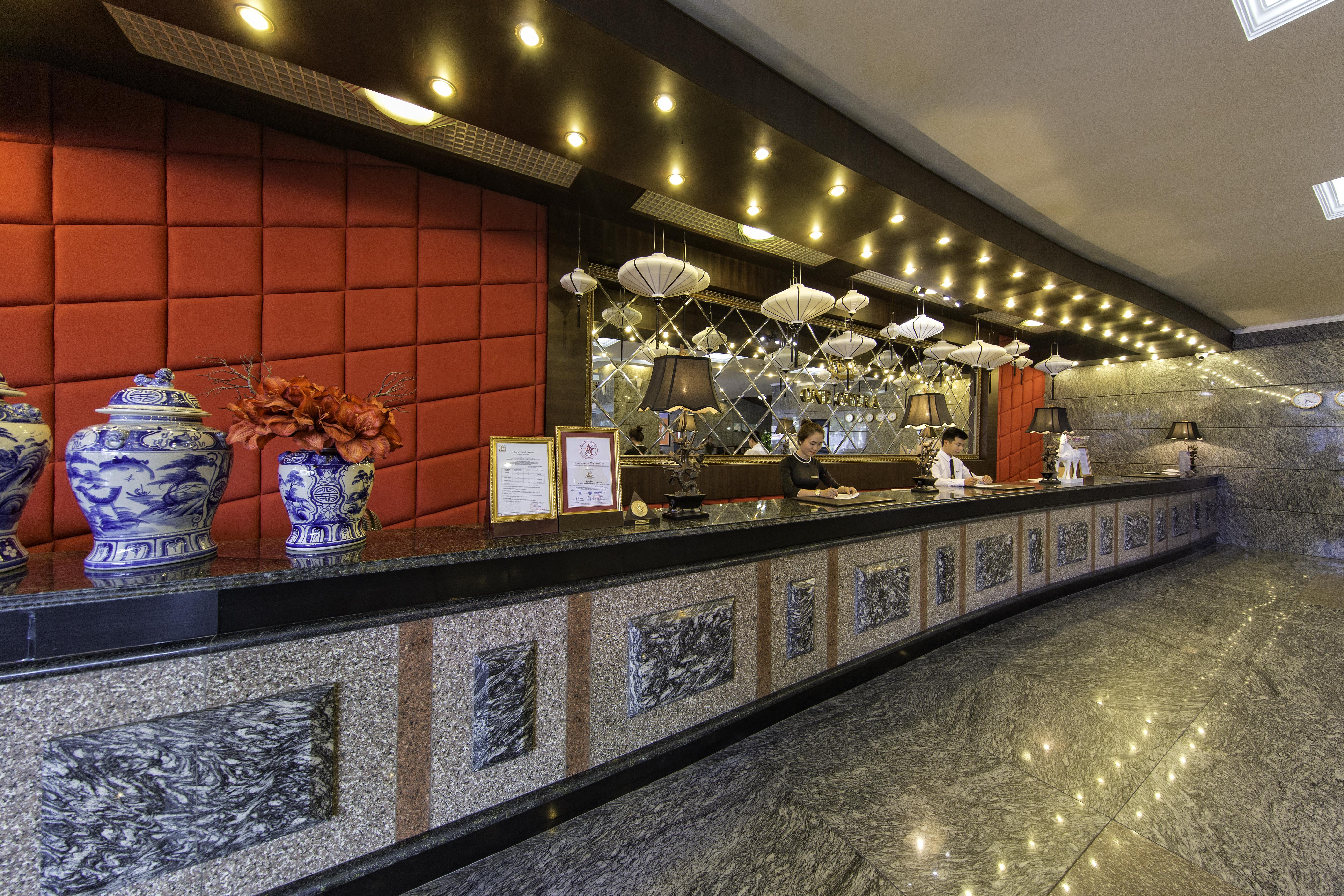 Muong Thanh Luxury Song Han Hotel Da Nang Bagian luar foto
