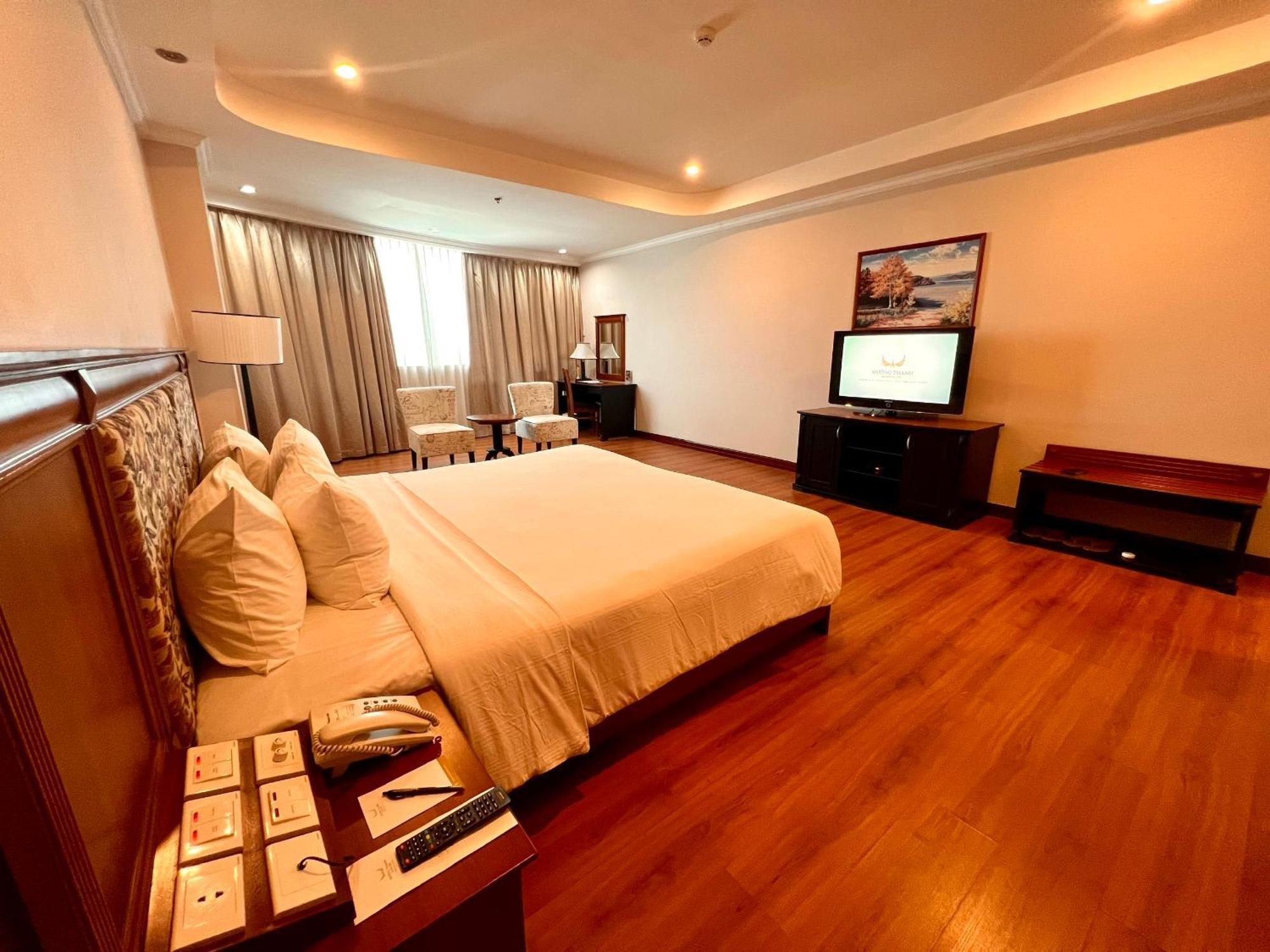 Muong Thanh Luxury Song Han Hotel Da Nang Bagian luar foto