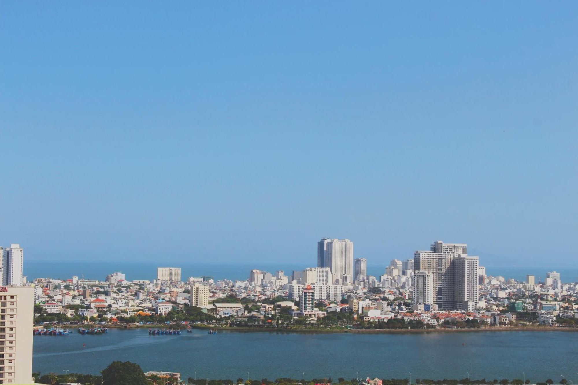 Muong Thanh Luxury Song Han Hotel Da Nang Bagian luar foto